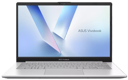 ASUS Vivobook Go 14' FHD 250nit Anti-Glare AMD Athlon Silver 10 4GB LPDDR5 onboard 128GB SSD Win 11 Home Wi-Fi 6E Privacy Shield 1.38kg Cool Silver 1Y