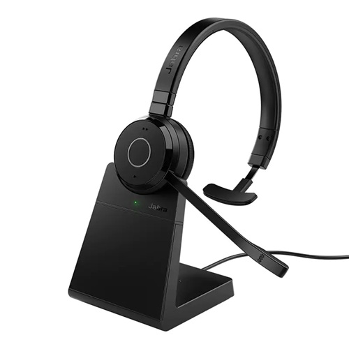 Jabra W/Charge Stand + Link 390A Bluetooth, USB-A