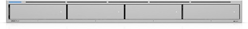 Ubiquiti 1U-RACK-MOUNT-UNAS-PRO-4, ARM Cortex-A57, Quad Core, 2.0 GHz, 8GB Memory, 4x2.5/3.5" Drive Bays + 2xM.2 NVMe Cache Slots, Dual 10G SFP+ & 1× GbE Port, Redundant Power Supply, For High Performance Storage & Fast Data Access, 1 Year Warranty