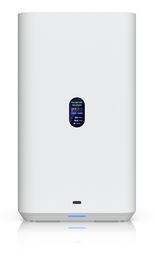 Ubiquiti UNAS-2-W, UniFi 2 Bay Network Attached Storage, Quad Core ARM Cortex A55, 4GB RAM, 1x 2.5GbE Port, 1x USB-C, 2x3.5" HDD Bays, White, 1 Year Warranty