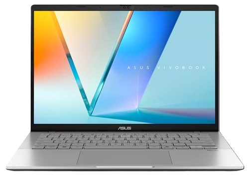 Asus S3407AA-SF721W, Vivobook S14, 14" WUXGA OLED Screen (IR-Webcam), Intel Core Ultra 7-355, 32GB DDR5 RAM, 512GB NVMe SSD, Wireless AX+Bluetooth, Windows 11 Home (Copilot+PC), Cool Silver