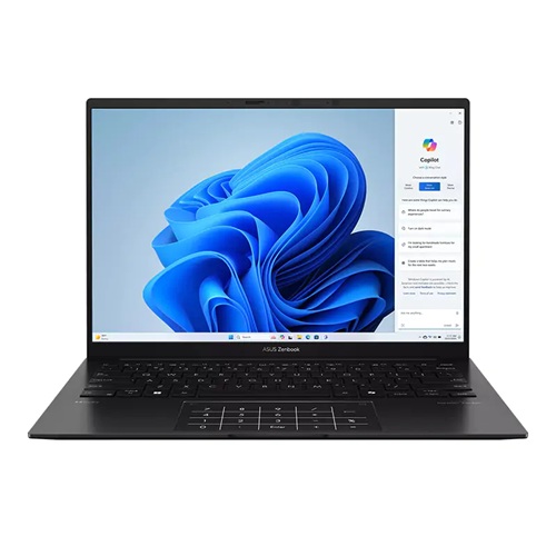 Asus UM3406GA-QD053W, ZenBook 14, 14" WUXGA OLED Screen (IR-Webcam), AMD Ryzen AI 7 445, 32GB DDR5 RAM, 1TB NVMe SSD, Wireless AX+Bluetooth, Windows 11 Home (Copilot+PC), Jade Black, 1 Year Warranty