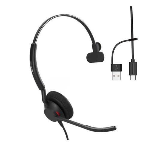 Jabra 5093-299-2269, Engage 50 II UC Mono Headset With Link Controller, USB -C/A, 2 Year Warranty