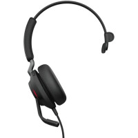 JABRA CORDED EVOLVE2 40 SE UC MONO HEADSET, USB-C/A