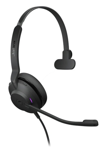 JABRA CORDED EVOLVE2 30 SE UC MONO HEADSET, USB-C/A