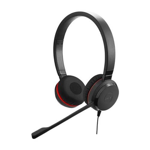 Jabra 5399-829-369, Evolve 30 II UC Stereo USB-C/A Headset, Plug & Play, Passive Noise Cancellation Microphone, HiFi Sound, 3.5mm Jack, Black, 2 Year Warranty
