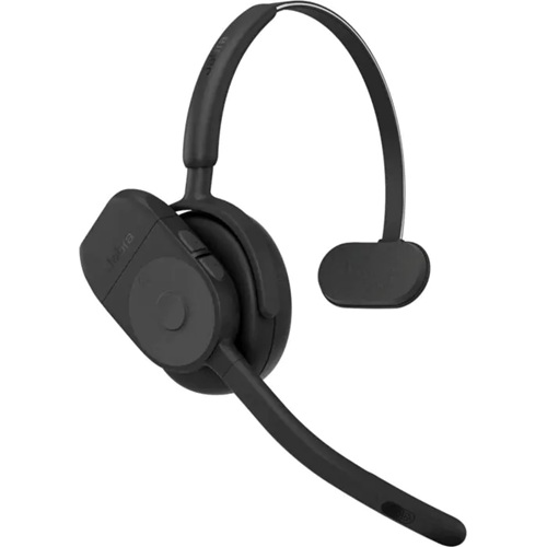 JABRA PERFORM 75 WIRELESS MONO BLUETOOTH HEADSET,PUSH TO TALK,HOT SWAPPABLE BATTERY,USB-C