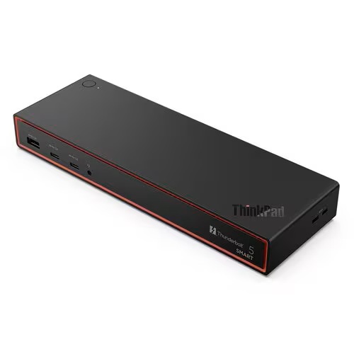 Lenovo 40BA0265AU, ThinkPad Thunedrbolt 5 Smart Dock 7500, 2xDP2, 1xHDMI1, 2xUSB-C, 3xUSB, 2xTB5, 180W PD, 3 Year Warranty