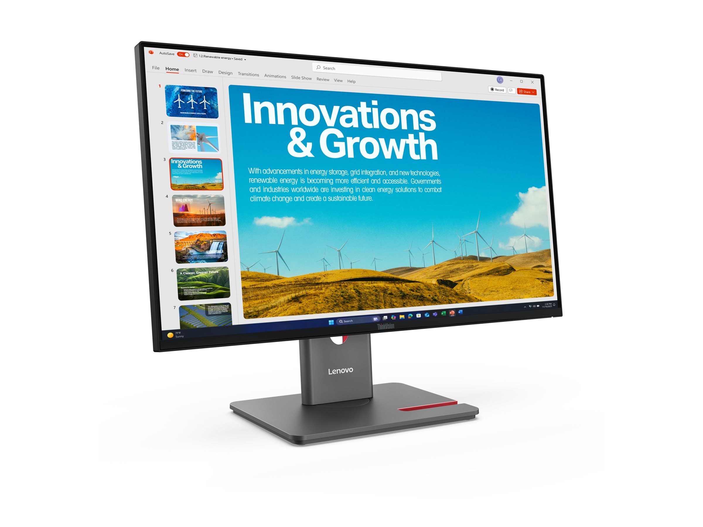 Lenovo ThinkVisionP24QD-40, 24" IPS WLED QHD, 2560x1440, 16:9, 4ms, LAN