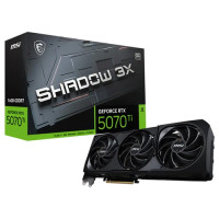 MSI RTX 5070TI GAMING 16G SHADOW 3X OC 16GB GDDR7, Cuda Core: 8960