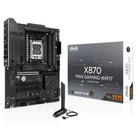 Asus X870 MAX GAMING WIFI7, ATX, AMD AM5, 4xDDR5, 3xM.2, 4xSATA 6Gb/s, RAID, 1xHDMI, 4xPCIe, LAN, Wi-Fi 7+Bluetooth, 2xUSB4 Type-C, 4xUSB3.2, 4xUSB2.0