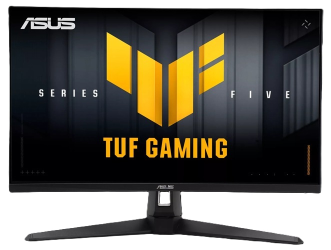 Asus VG27AQ5A, 27" QHD Fast IPS Gaming Monitor, 2560x1440, 16:9, 0.3ms, 210Hz, Free Sync, 2xHDMI, 1xDP, USB-C, Speakers, VESA, Tilt
