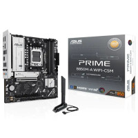 Asus Prime B850M-A WIFI CSM, Micro ATX, AMD AM5, 4xDDR5, 3xM.2, 4xSATA 6Gb/s, RAID, 1xHDMI, 2xDP, 1xPCIe, LAN, Wireless AX+Bluetooth, 8xUSBA, 1xUSB-C