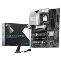 MSI PRO Z890-S WiFi ATX, Intel LGA 1851, LAN, Wi-Fi 7+Bluetooth