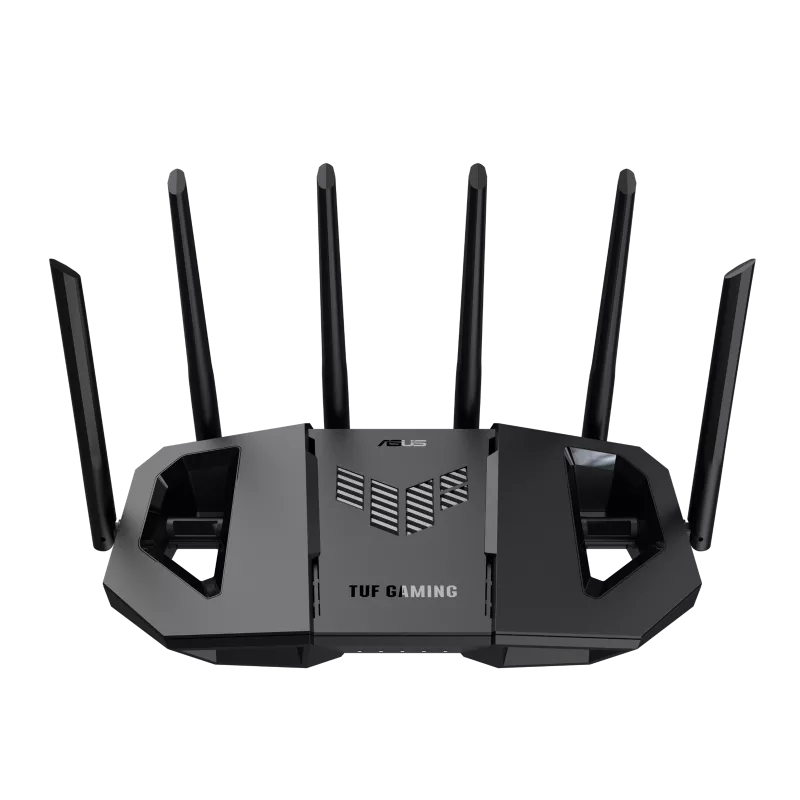 ASUS TUF Gaming BE9400 Tri Band WiFi 7 (802.11be) Extendable Gaming Router, Quad 2.5G ports, 3-step Port Forwarding, Smart Home Master, AiMesh support, 1 YR WARRANTY