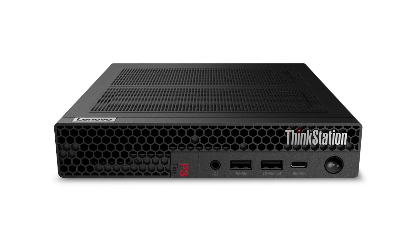 Lenovo 30K5005PAU, ThinkStation P3 Tiny G2, Intel Ultra 7-265, 32GB DDR5 RAM, 1TB NVMe SSD, Nvidia RTX A1000 8GB, Wi-Fi 7+Bluetooth, Windows 11 Pro(AI), 3 Year Premier Warranty