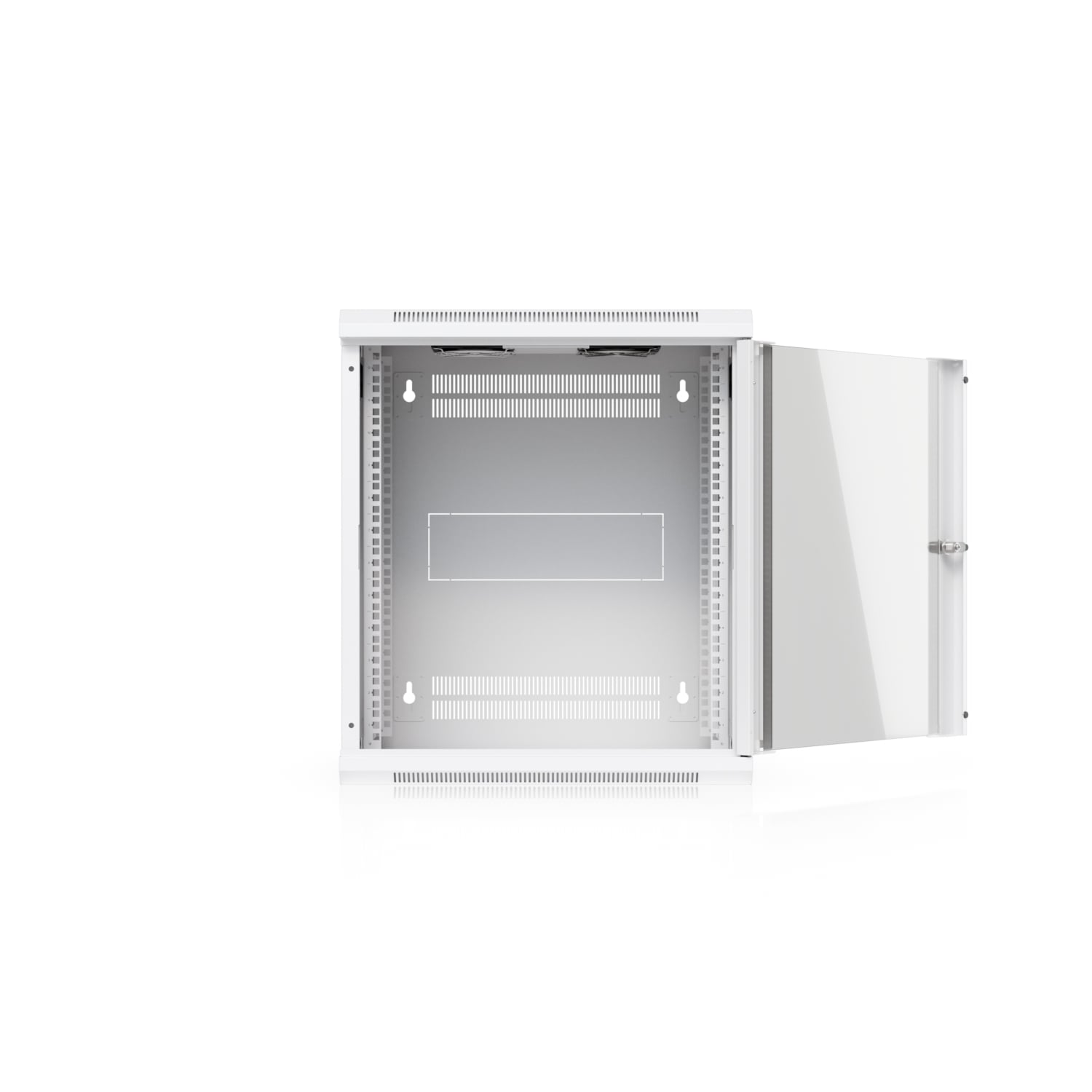 Ubiquiti 12U Rack Cabinet, Fully Assembled Wall-Mount Rack, Built-In Fans, Removable Panels, Easy Equipment Access, Space-Efficient Small-Scale Deployments, 1 YR WARRANTY