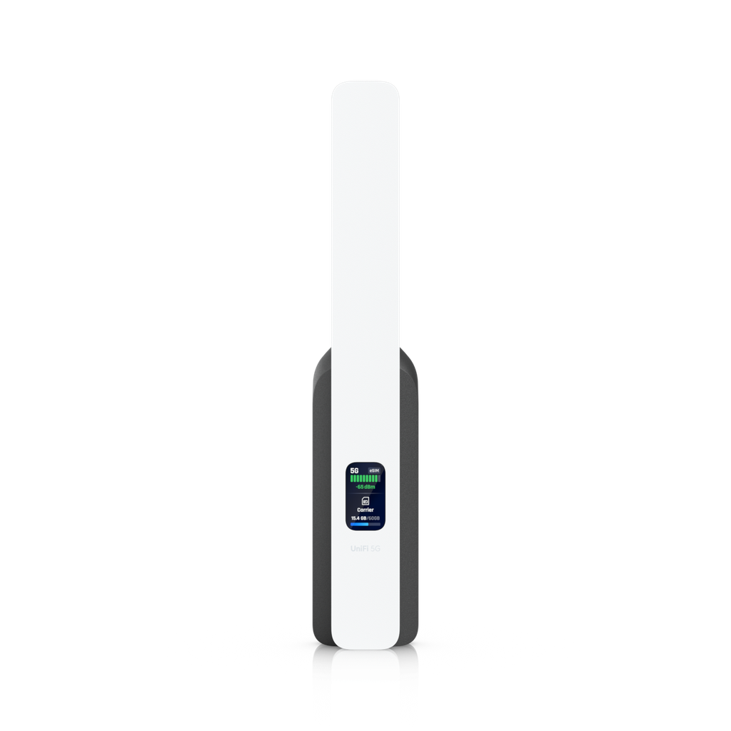 Ubiquiti UniFi 5G Backup (U5G), PoE-Powered 5G RedCap Internet Backup Device, Automatic WAN Failover, UniFi Integration, Versatile Mounting