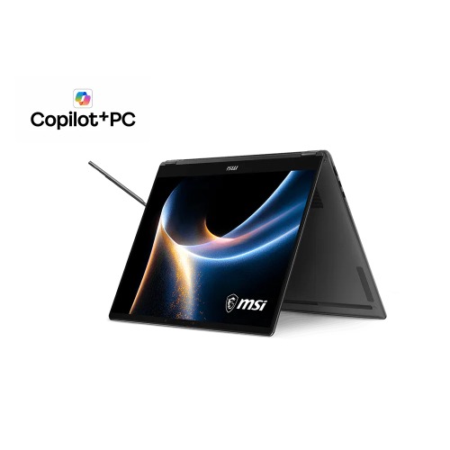 MSI Prestige 16 Flip AI+ C3MTG-243AU, 2-in-1 AI+ Laptop, 16" 2.8K OLED Touch Display (IR FHD Webcam), Intel Core Ultra 9 386H Processor, 32GB LPDDR5X RAM, 1TB NVMe SSD, Intel Graphics, Wi‑Fi 7 + Bluetooth 6.0, Windows 11 Home (Copilot+ PC), Platinum Grey,