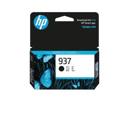 HP 4S6W5NA, 937 Black Original Ink Cartridge (1250 pages)