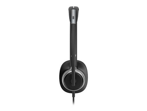 HP Poly, C01C3AA, Mission 615 Monaural USB-C On-Ear Headset, 32mm Driver, USB-C + USB-A Adapter, AI NR Mic, 1Year Warranty.