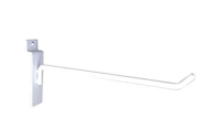 8WARE, Universal Pegboard Hooks, 38cm, Pack of 10, Slatwall/Grooved Panel Compatible, Cable Display Hooks, 38 × 26 × 20 cm, Compatible with CB8W-DISPLAYSTAND2
