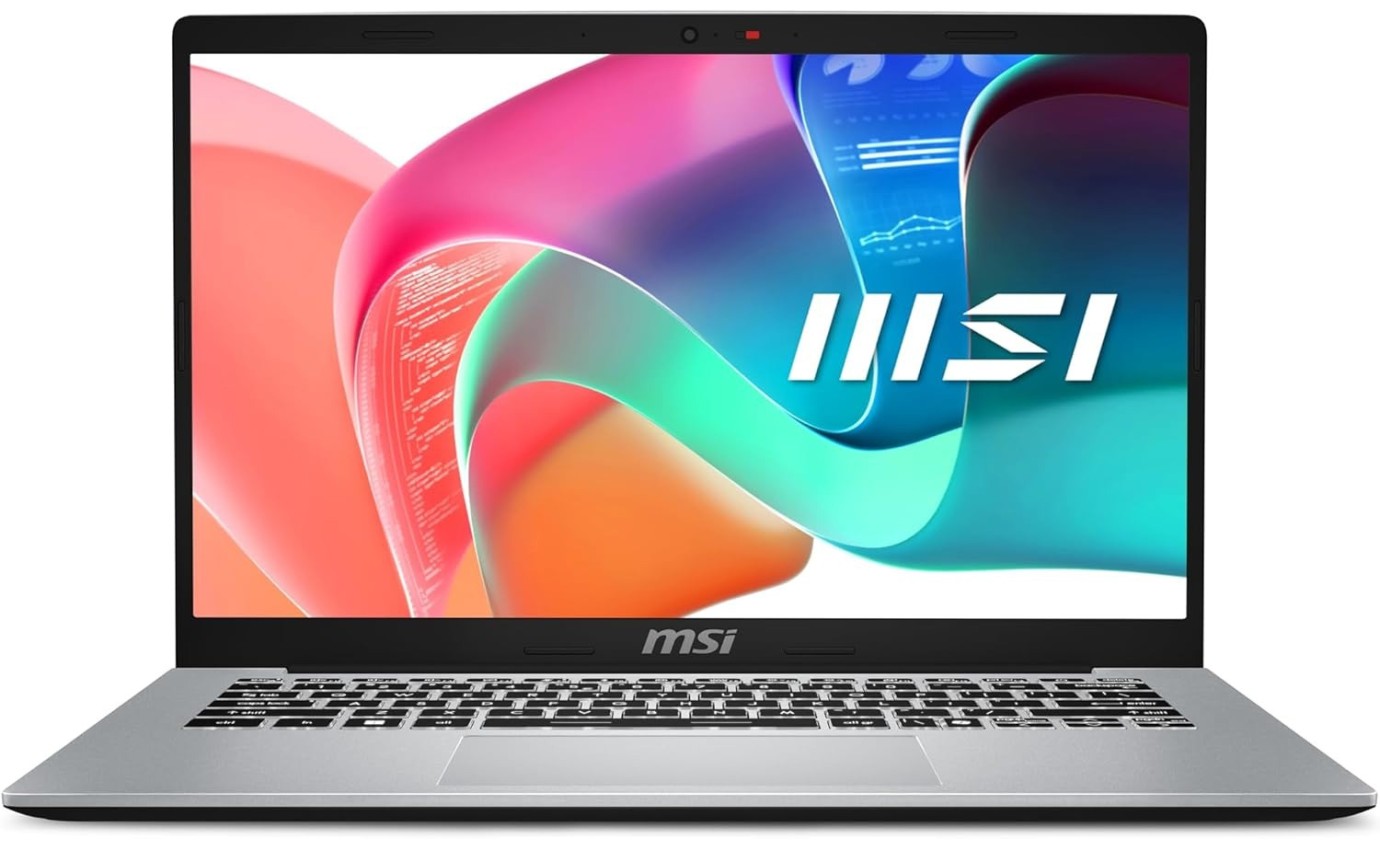 MSI  F13MG-850AUNN, 14" FHD IPS, Intel i5‑1334U (10 cores) 4.6 GHz, 16 GB DDR4‑3200, 512 GB PCIe Gen4 SSD, Intel Iris Xe graphics, Wi‑Fi 6E, Bluetooth 5.3, backlit keyboard with Copilot key,Urban silver, 1 Year warranty