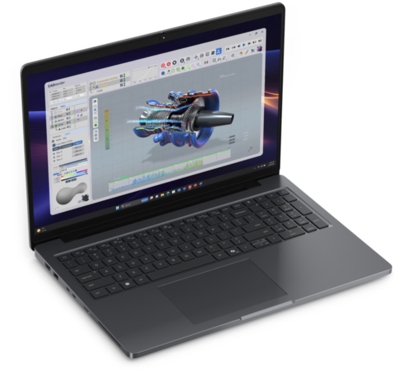 DELL PRO PRECISION 5, 16" FHD+IR, U7-366H, 32GB, 1TB, RTX PRO1000(8GB), W11P(CP+), 3YP