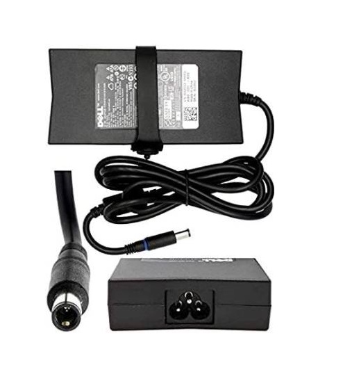 DELL 130W Laptop AC Adapter, HG5D1, 0HG5D1, 19.5V, 6.7A, 7.4mm Smart Tip, PWA Integration, 3-Pin, Includes 0.5m Power Cord