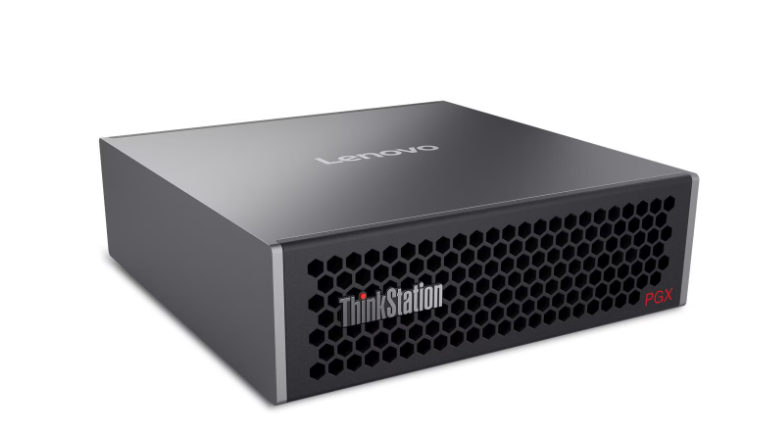 Lenovo 30KL000BAU, ThinkStation PGX, 20-Core ARM CPU, 128GB DDR5, 4TB M.2 2242 PCIe 4.0 NVMe SSD, NVIDIA GB10 Blackwell Graphics, Wi-Fi + BT, NVIDIA DGX OS, 1 Yr Premier Warranty