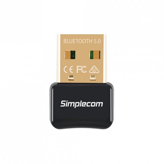 Simplecom NB409, USB Bluetooth 5.0 Adapter Wireless Dongle, 1 Year