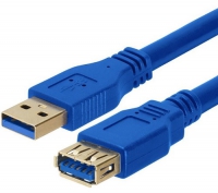 Astrotek AT-USB3-AA-3M, USB 3.0 Extension Cable, Type A Male to Type A Female, Blue, 3m