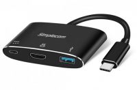 Simp USB 3.1 Type C to HDMI USB 3.0 Adapter with PD Charging