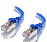 CAT6A Shielded Ethernet Cable 1m Blue Color 10GbE RJ45…