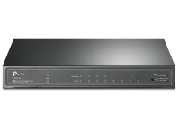 TP-Link TL-SG2008P, JetStream 8-Port Gigabit Smart Switch with 4-Port PoE+ Fanless Support Omada SDN, 802.1p CoS/DSCP QOS and IGMP Snooping