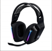 Logitech 981-000867, G733 LIGHTSPEED Wireless RGB Gaming Headset, Black, Headset Frequency Response:20Hz-20Khz, Microphone Frequency Response:100Hz-10KHz, Wireless Range:20m, Connection: USB-C to USB-A