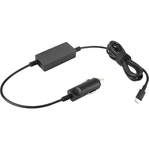 Lenovo 40AK0065WW, 65W USB-C DC Travel Adapter, 1 Year Warranty
