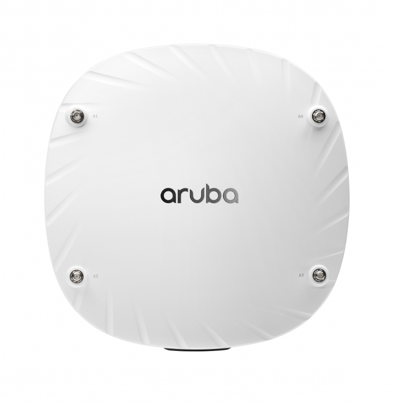 Aruba JZ331A, AP-534 (RW) - Dual Radio 4x4:4 802.11ax - 4 x RP-SMA External Antennas - Unified Campus Access Point (Mounting Bracket Kit & Antennas Not Included)