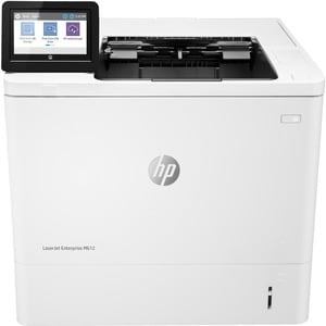 HP 7PS86A, M612DN LaserJet Enterprise Printer, Singlefunction, Mono, Page Per Minute: 71, Duplex, Ethernet/USB, 1 Year Warranty
