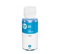 HP 1VU26AA, 31 70-ml, Ink Bottle, Page yield: 8000 pages, Cyan