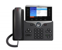 Cisco CP-8851-K9=, IP Phone 8851, 5" Screen, Corded/Cordless, Bluetooth, USB, 2xPoE Ports