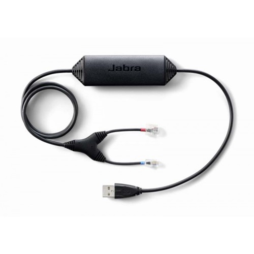 Jabra 14201-30, Headset adapter - USB (M) to RJ-9, RJ-45 - 90 cm - for Cisco Unified IP Phone 8941, 8945, 8961, 9951, 9971