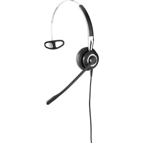 JABRA CORDED BIZ 2400 II MONO HEADSET, LEATHERETTE,QD