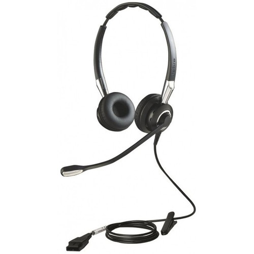 Jabra 2409-720-209, BIZ 2400 II QD Duo UNC - Headset - on-ear - wired - Quick Disconnect, 1 Year Warranty